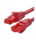 Cable de red wp latiguillo rj45 u - utp cat.6 0.2m rojo