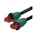 Cable de red wp latiguillo rj45 u - utp ldpe cat.6 1m negro