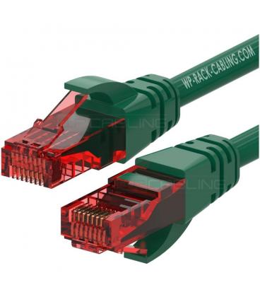 Cable de red wp latiguillo rj45 u - utp cat.6 1m verde