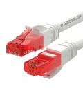 Cable de red wp latiguillo rj45 u - utp cat.6 1m blanco