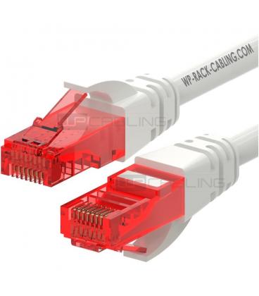 Cable de red wp latiguillo rj45 u - utp cat.6 5m blanco