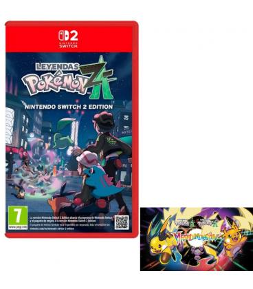 Juego nintendo switch 2 - leyendas pokemon z - a + pase megadimension