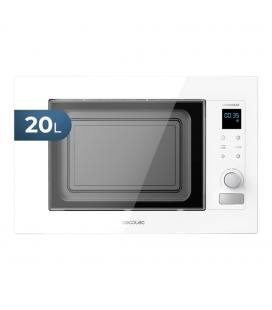 Microondas encastrable con grill cecotec grandheat 2090 built - in touch white 1200w 21l