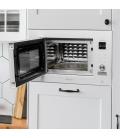 Microondas encastrable con grill cecotec grandheat 2090 built - in touch white 1200w 21l