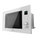Microondas encastrable con grill cecotec grandheat 2090 built - in touch white 1200w 21l