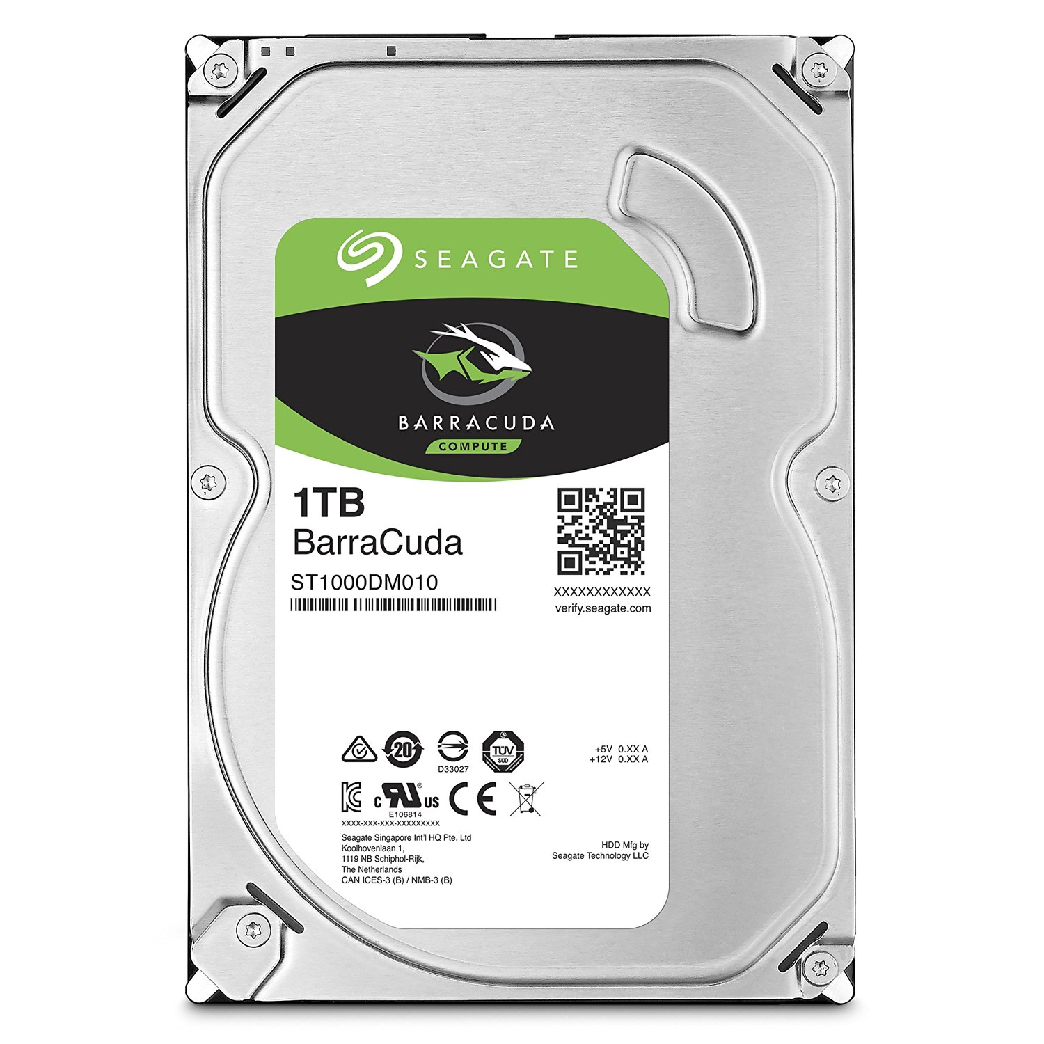DISCO DURO INTERNO SEAGATE BARRACUDA ST1000DM010 1TB - SATA3 - 3.5